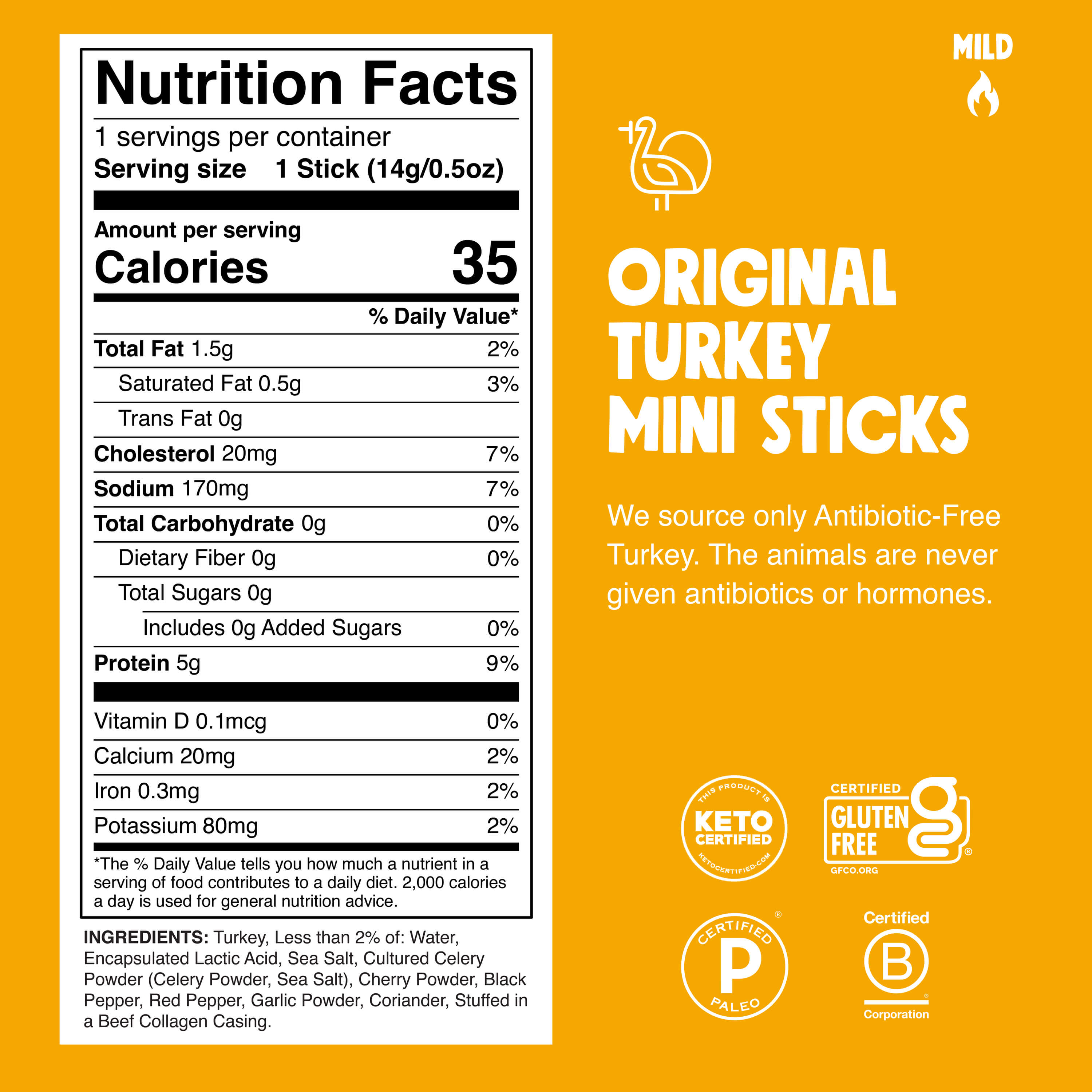 6 ct. Original Turkey Chomplings - Bright Pack Stock