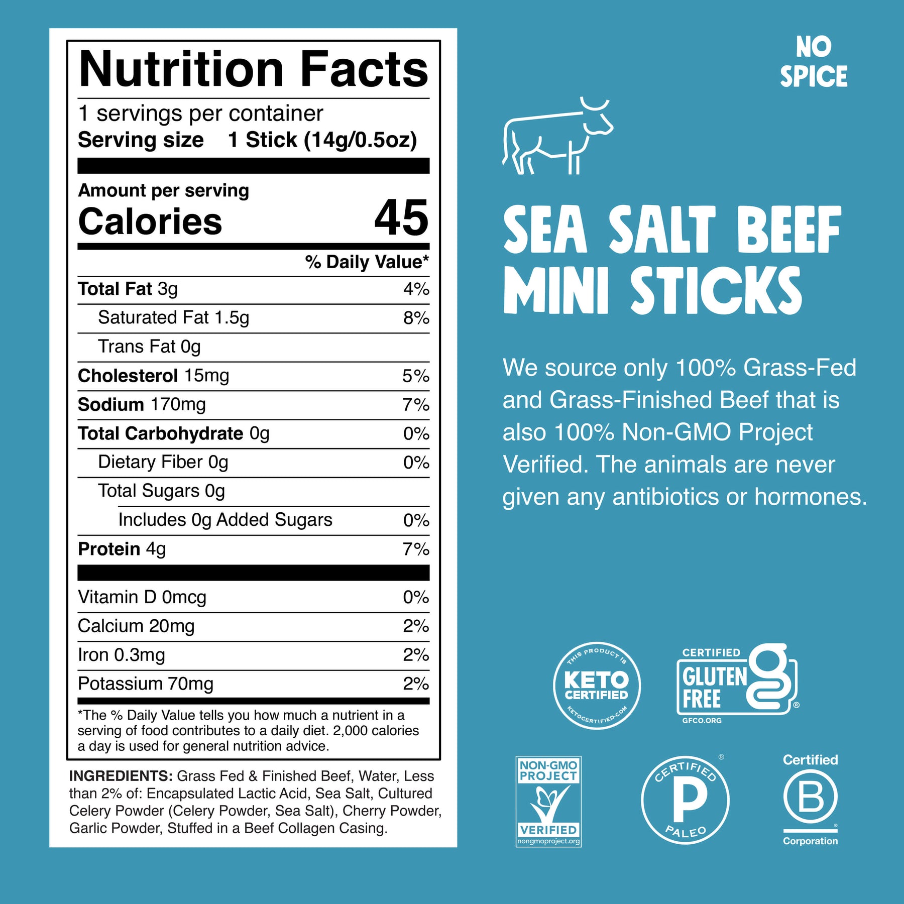 6 ct. Sea Salt Beef Chomplings - Daily Choice