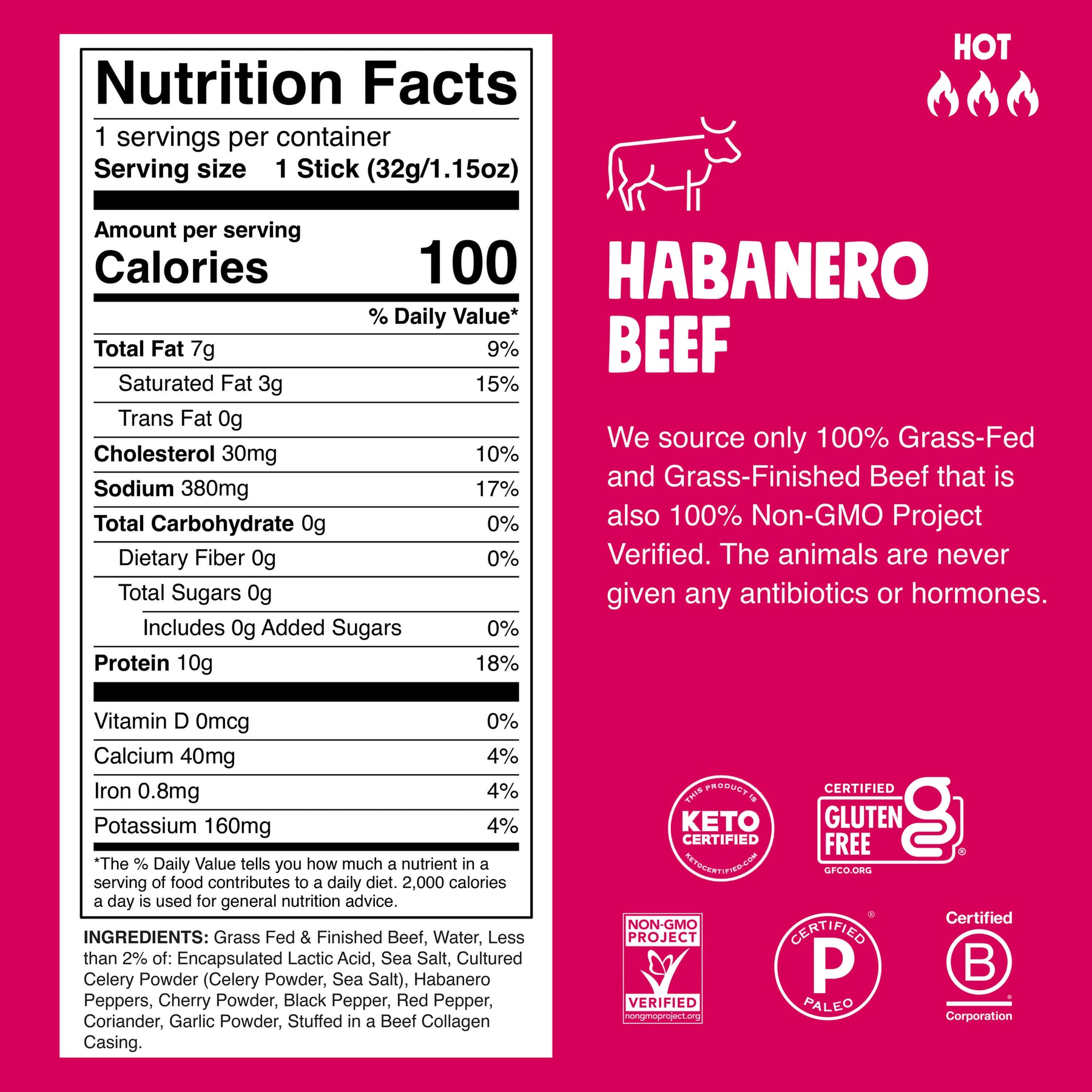 Habanero Beef - Classic Choice