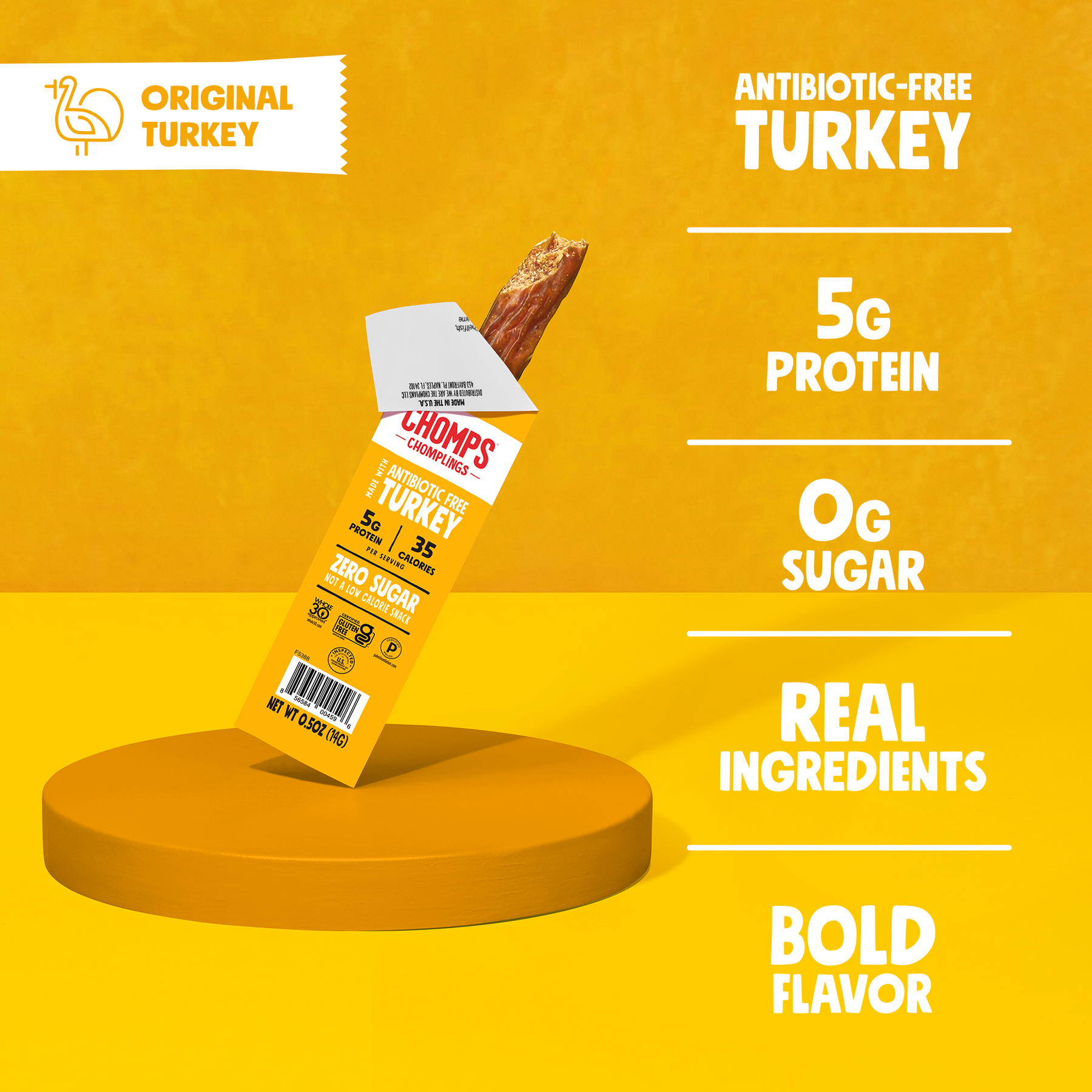 6 ct. Original Turkey Chomplings - Bright Pack Stock