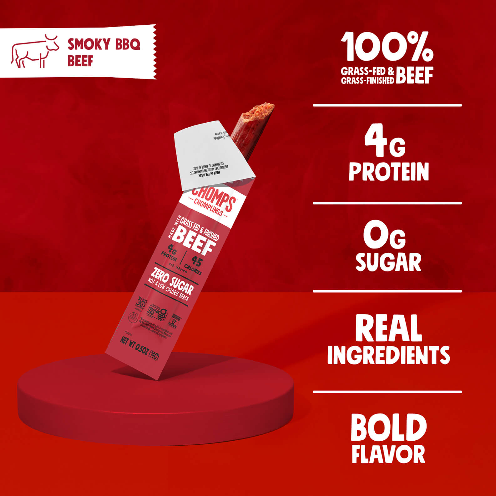 6 ct. Smoky BBQ Beef Chomplings - Variety Bright Pick