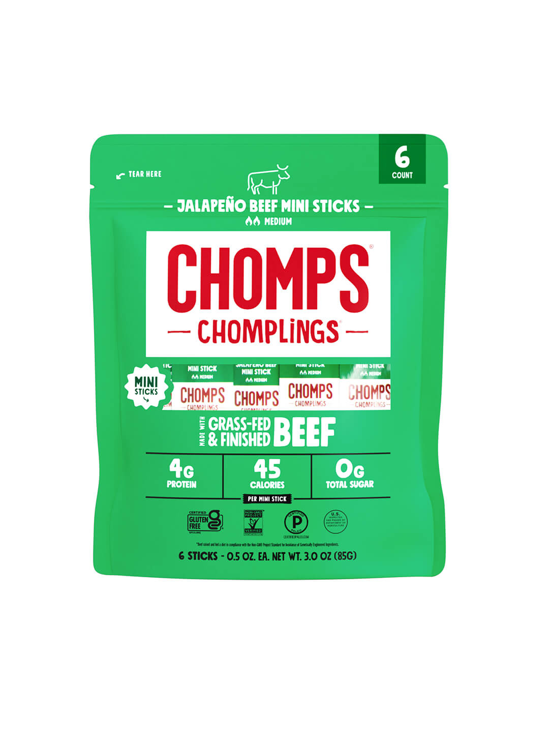 6 ct. Jalapeno Beef Chomplings - Simple Stock Favorite