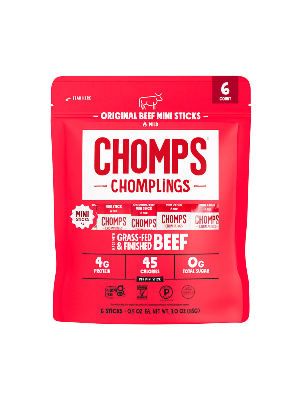 6 ct. Original Beef Chomplings - Daily Essential Box