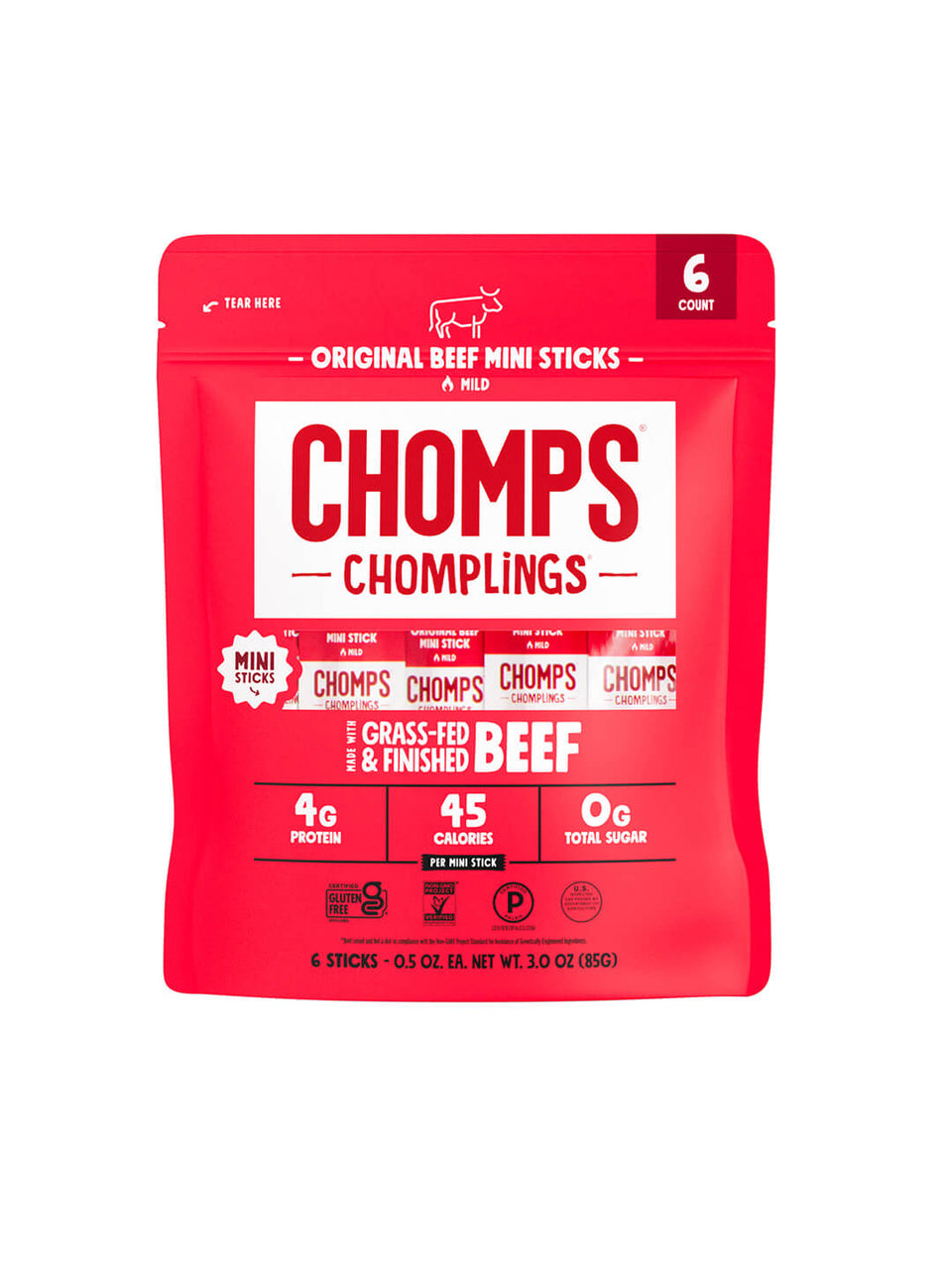 6 ct. Original Beef Chomplings - Daily Essential Box