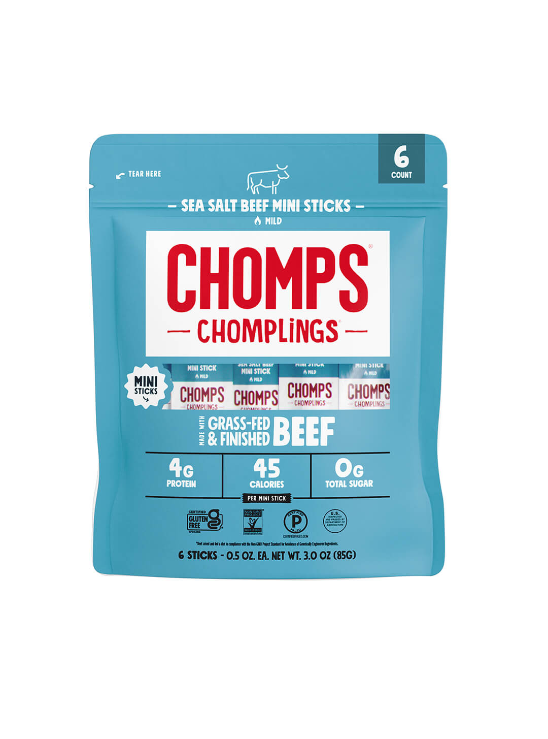 6 ct. Sea Salt Beef Chomplings - Daily Choice
